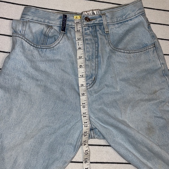 VINTAGE Carolina Blues By Carolina Colours High Waisted Denim Jeans Size 6 - Picture 12 of 15